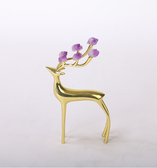 Mama Deer Small - Purple