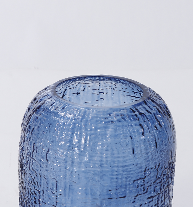 The Kimberley Vase Indigo - Medium, Indigo