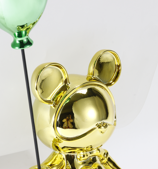 Minnie And the Balloon - Gold/Green