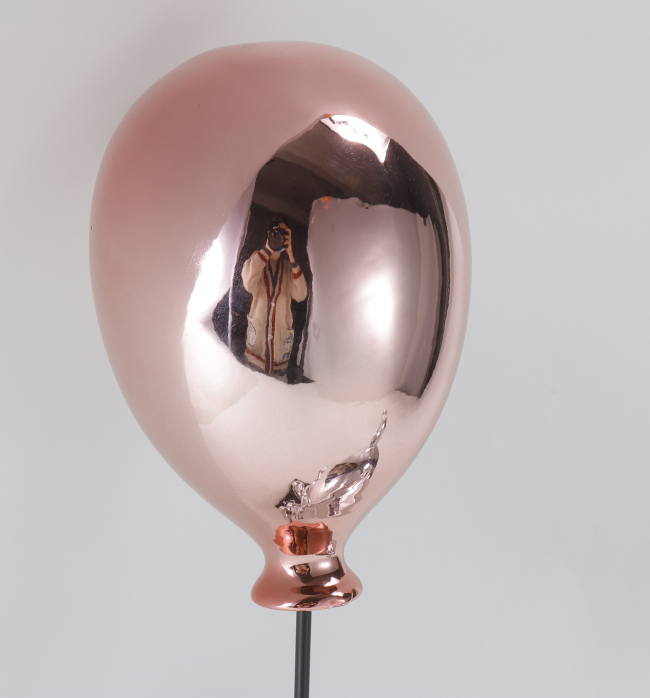Minnie And The Balloon - Silver/Pink