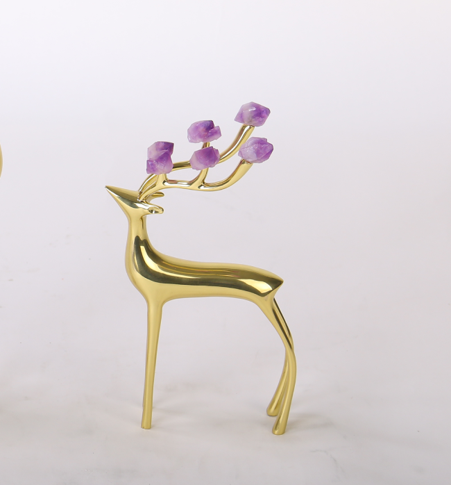 Mama Deer Small - Purple