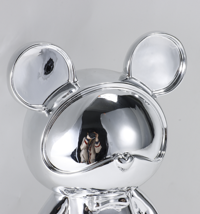 Minnie And The Balloon - Silver/Pink