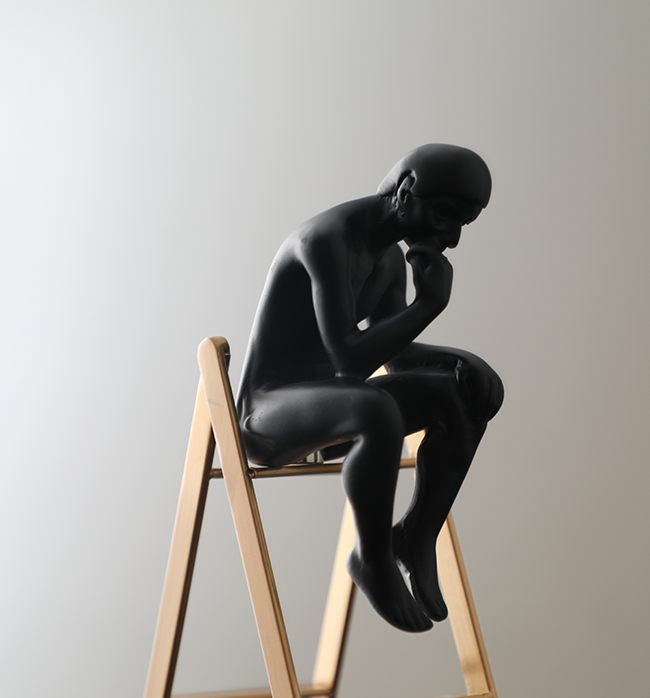 The Thinking Ladder - Black & Gold