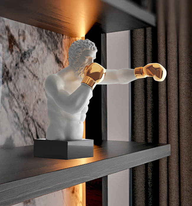 Ares The Boxer - White