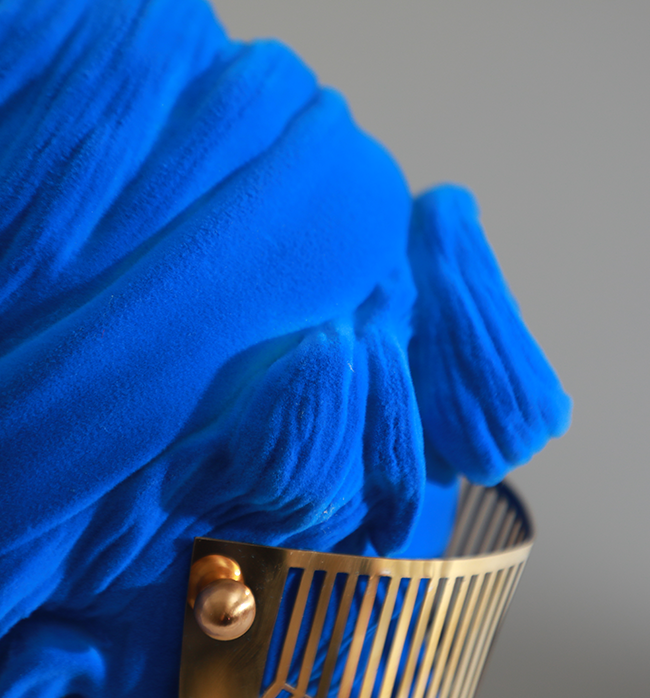 David In A Golden Veil - Indigo