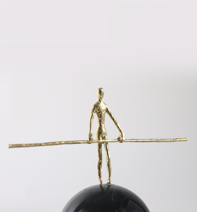 The Balancing Act - Gold/Black