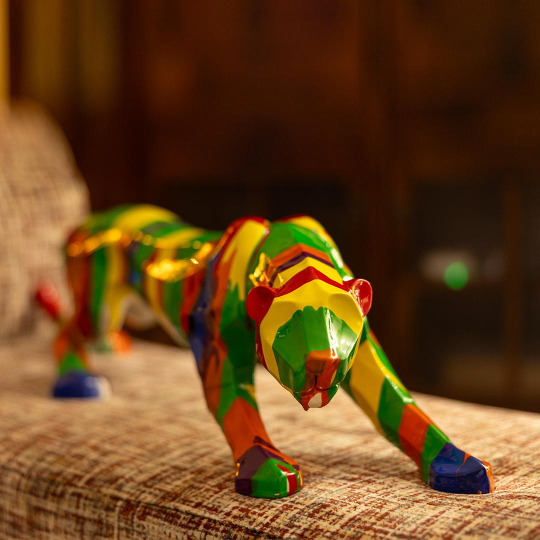 The Deep Colored Leopard - Multicolor