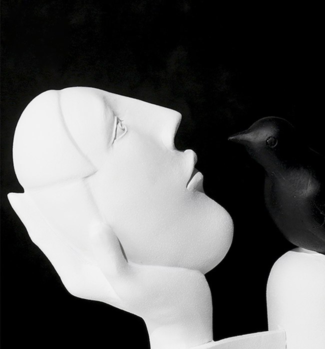 Veda And Cuckoo - Black & White