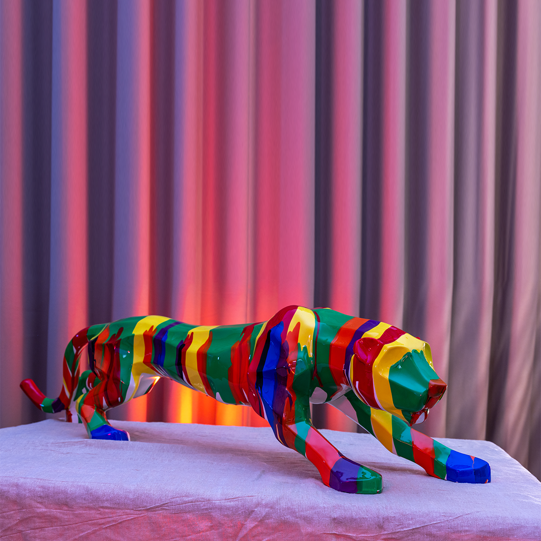 The Deep Colored Leopard - Multicolor