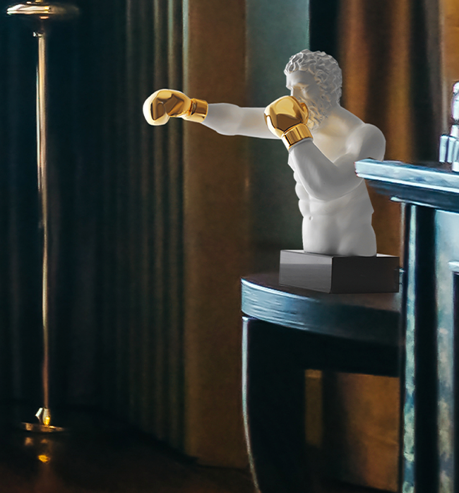 Ares The Boxer - White