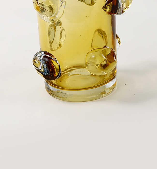 The Leighton Gold Collection Vase - Small, Champagne Color