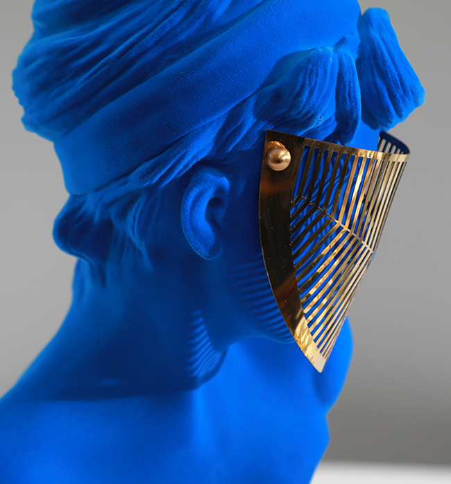 David In A Golden Veil - Indigo