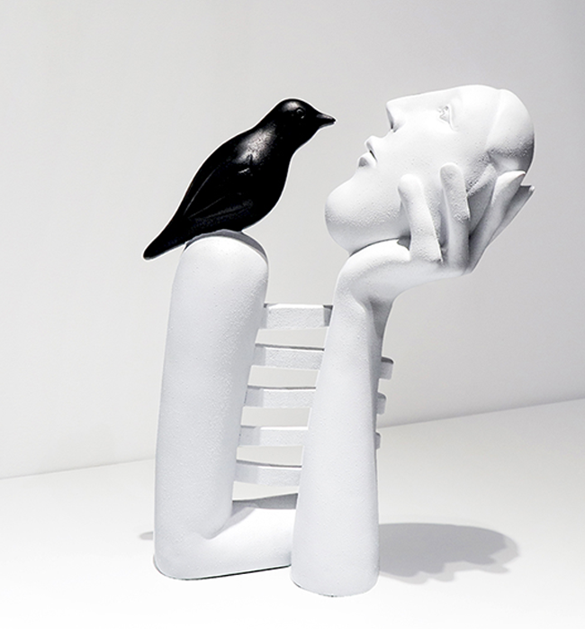 Veda And Cuckoo - Black & White