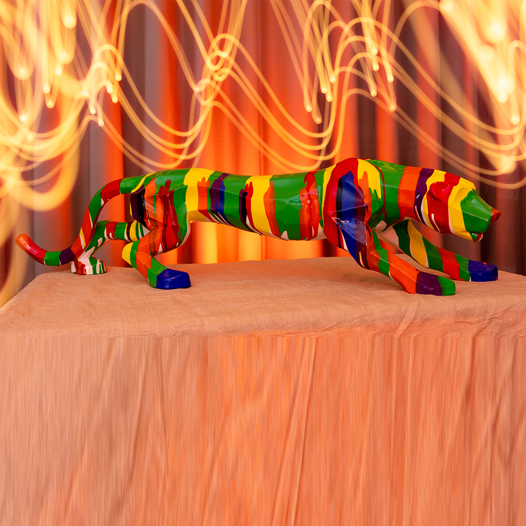 The Deep Colored Leopard - Multicolor