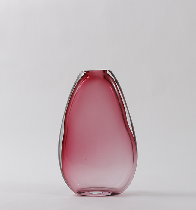 The Savannah Collection Vase Ruby - Large, Red