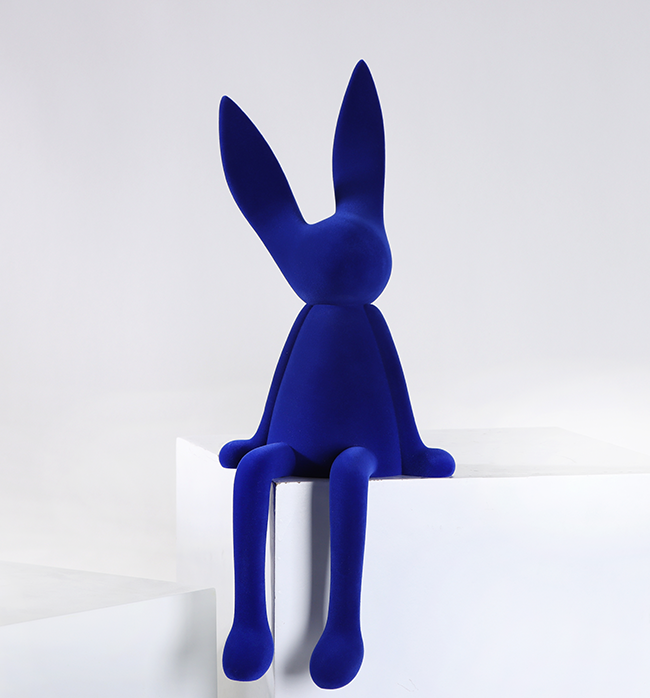 Bunny Bugs, Medium, Indigo