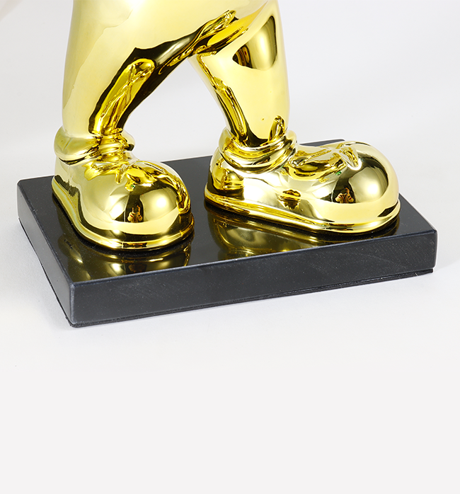 Minnie And the Balloon - Gold/Green