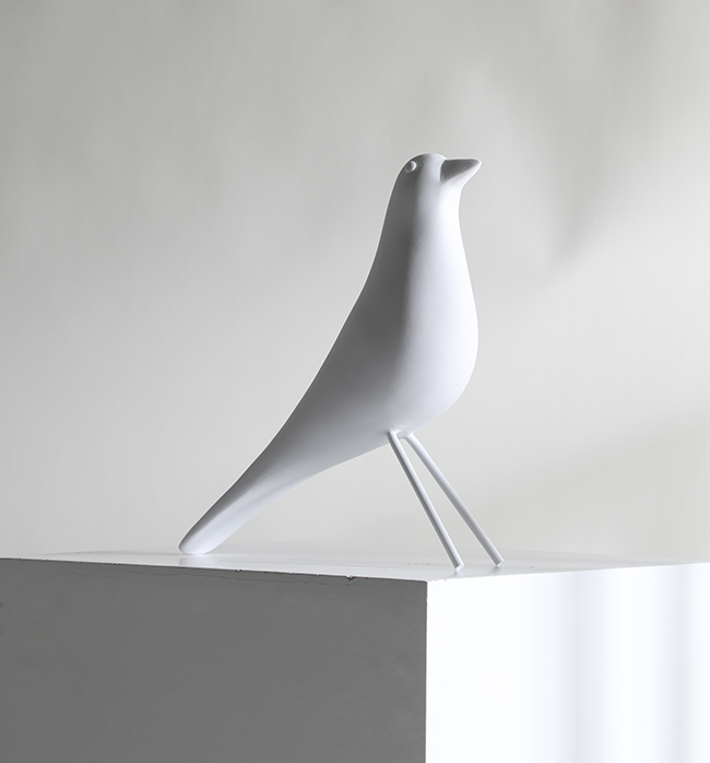 The Chirping Sparrow - White