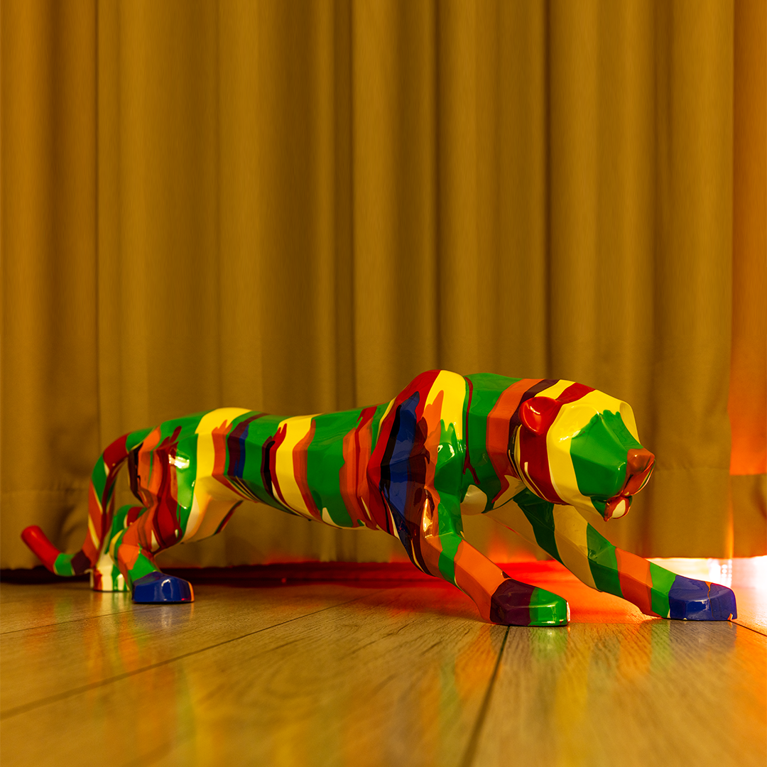 The Deep Colored Leopard - Multicolor