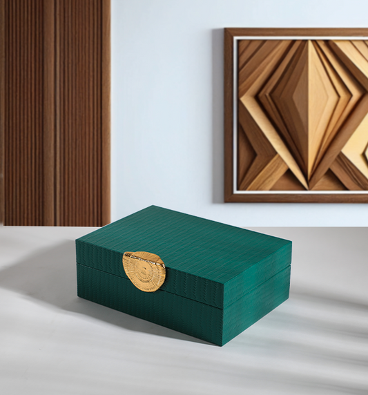The Demeter Collection Jewellery Box - Large, Green