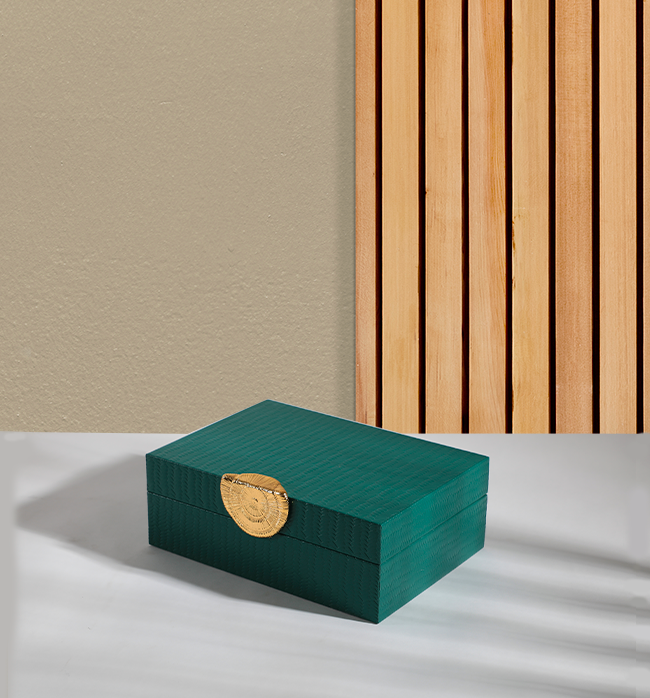 The Demeter Collection Jewellery Box - Small, Green