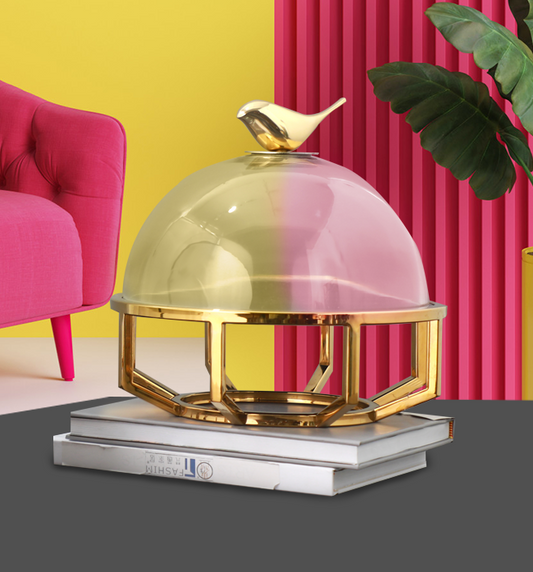 The Gold Crust Storage Bowl