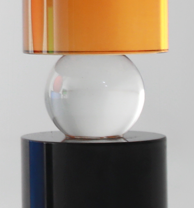 The McKenna Crystal Candle Holder Medium - Yellow