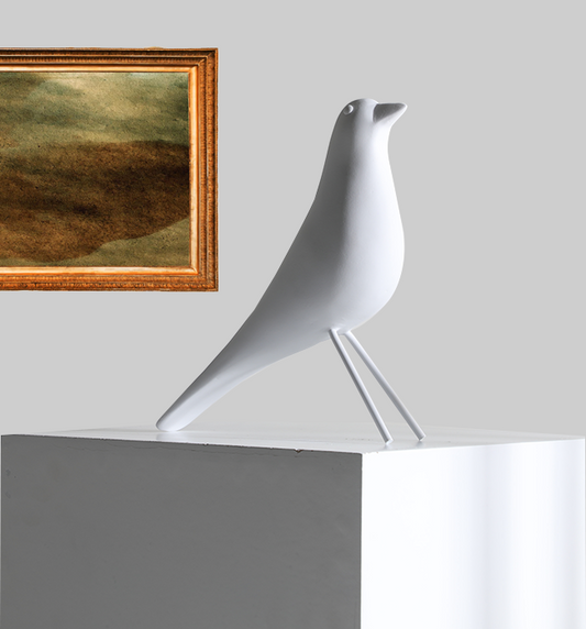 The Chirping Sparrow - White