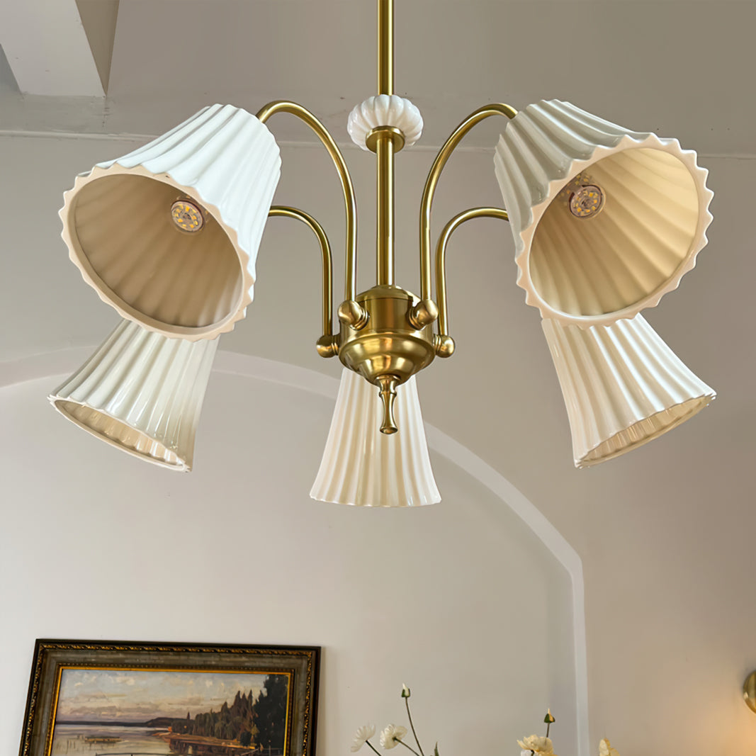 Asea Brass Chandelier
