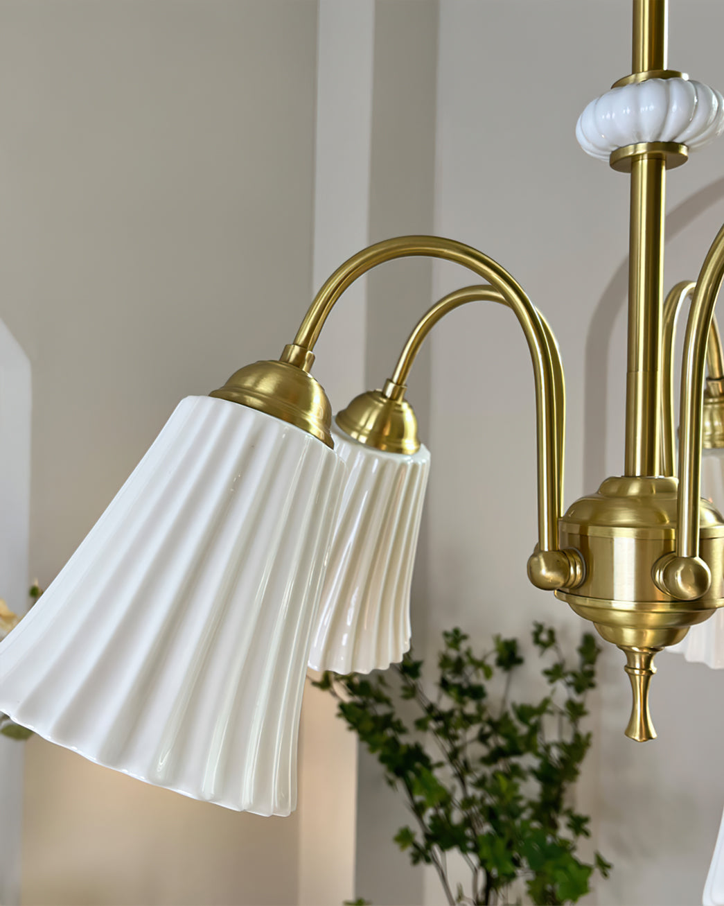 Asea Brass Chandelier