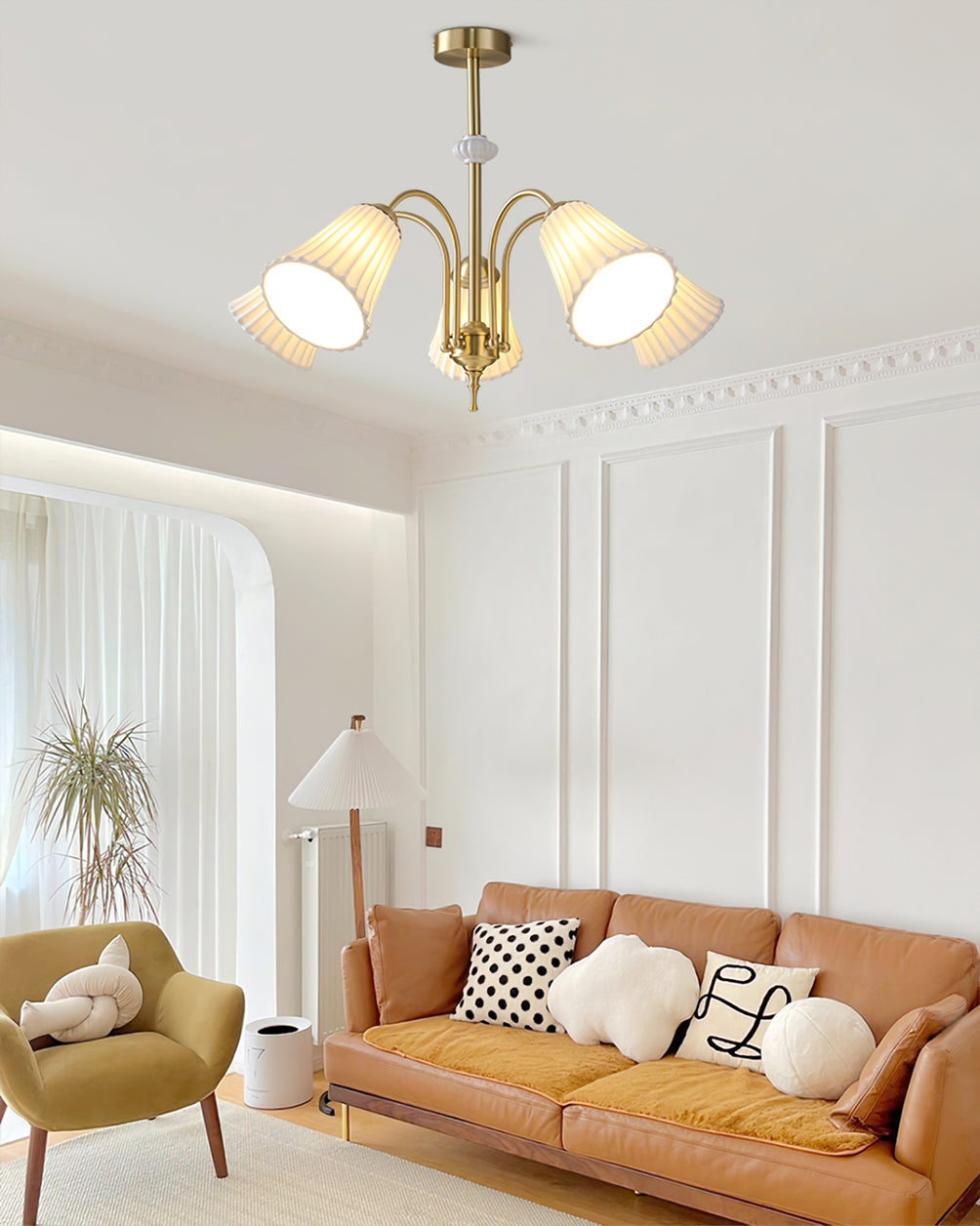 Asea Brass Chandelier