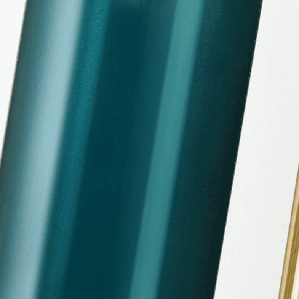 Ashley - Blue And White Glass Tube Wall Sconce Light