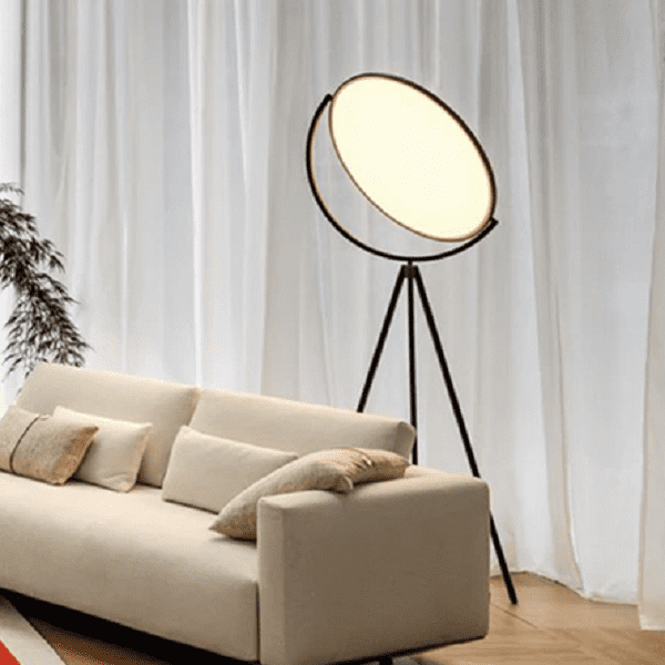 Astra - Black Nordic Lunar Floor Lamp