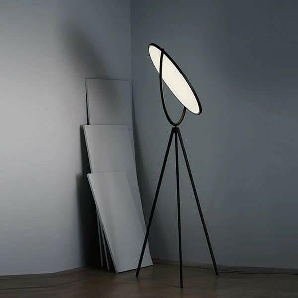 Astra - Black Nordic Lunar Floor Lamp