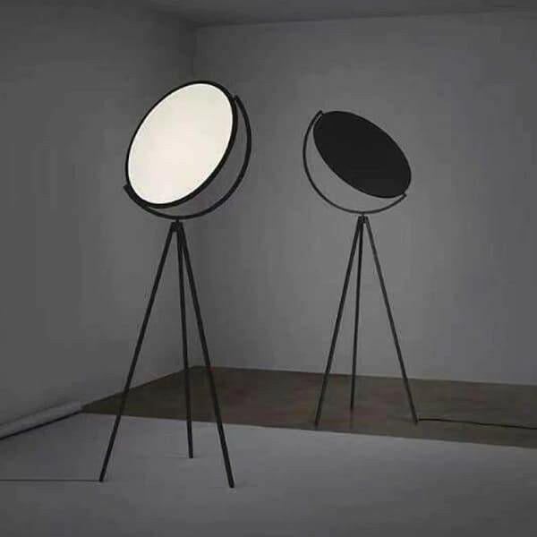 Astra - Black Nordic Lunar Floor Lamp