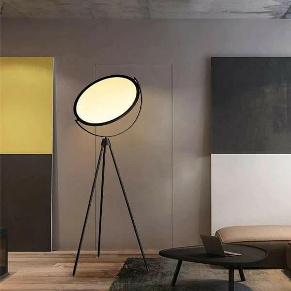 Astra - Black Nordic Lunar Floor Lamp
