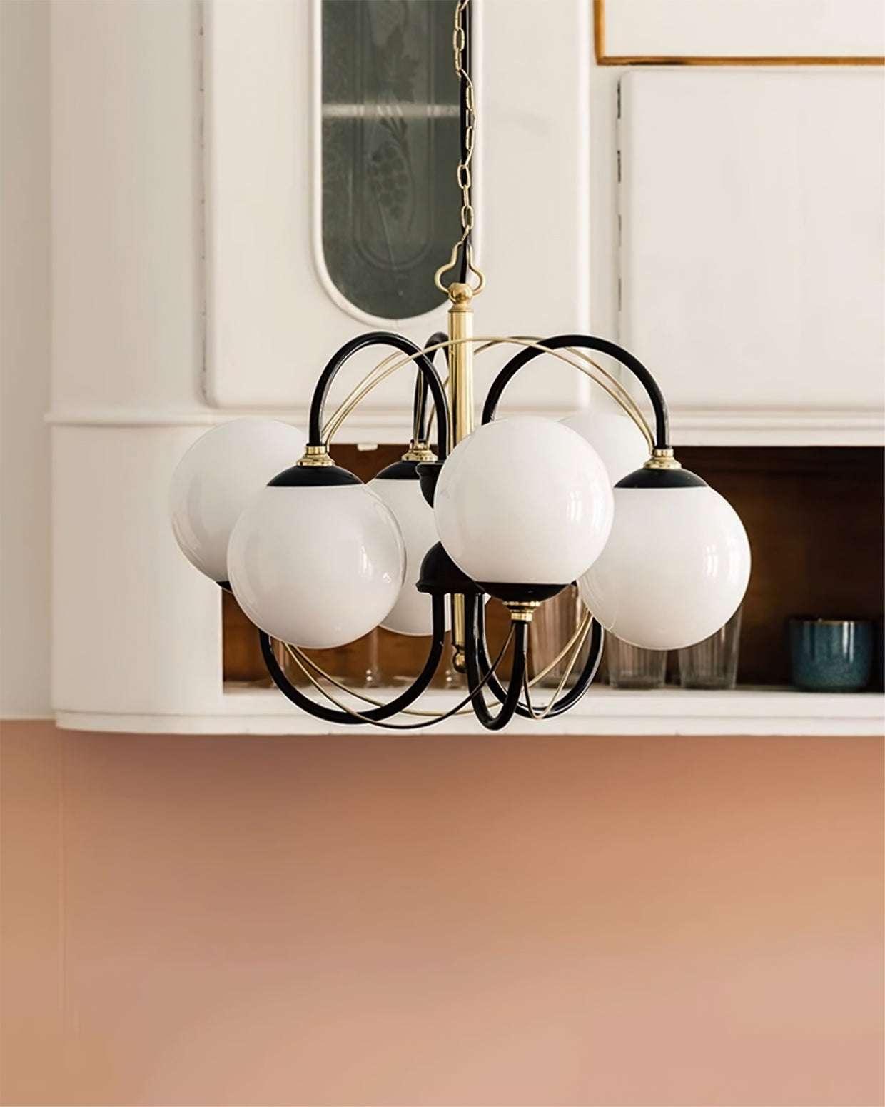 Atomic Orbit Chandelier