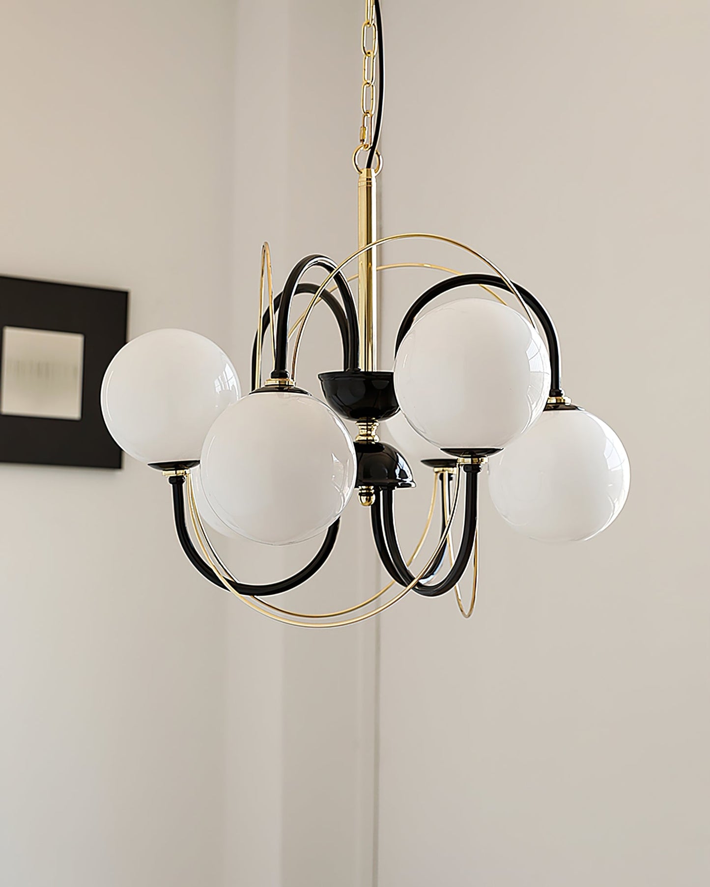 Atomic Orbit Chandelier