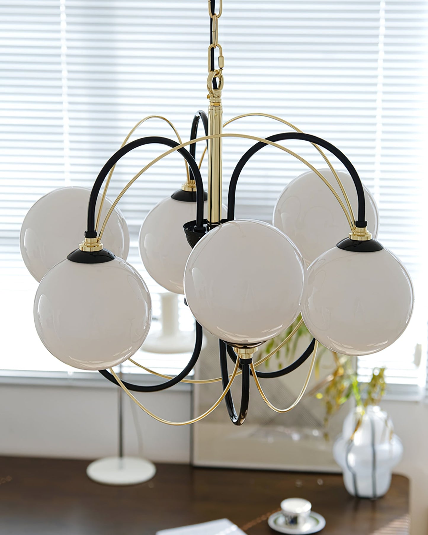 Atomic Orbit Chandelier