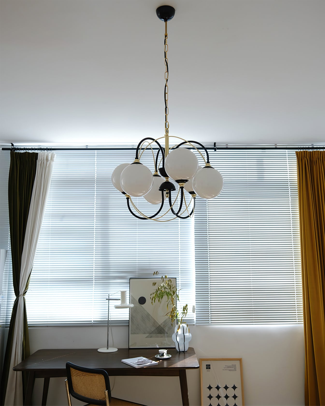 Atomic Orbit Chandelier