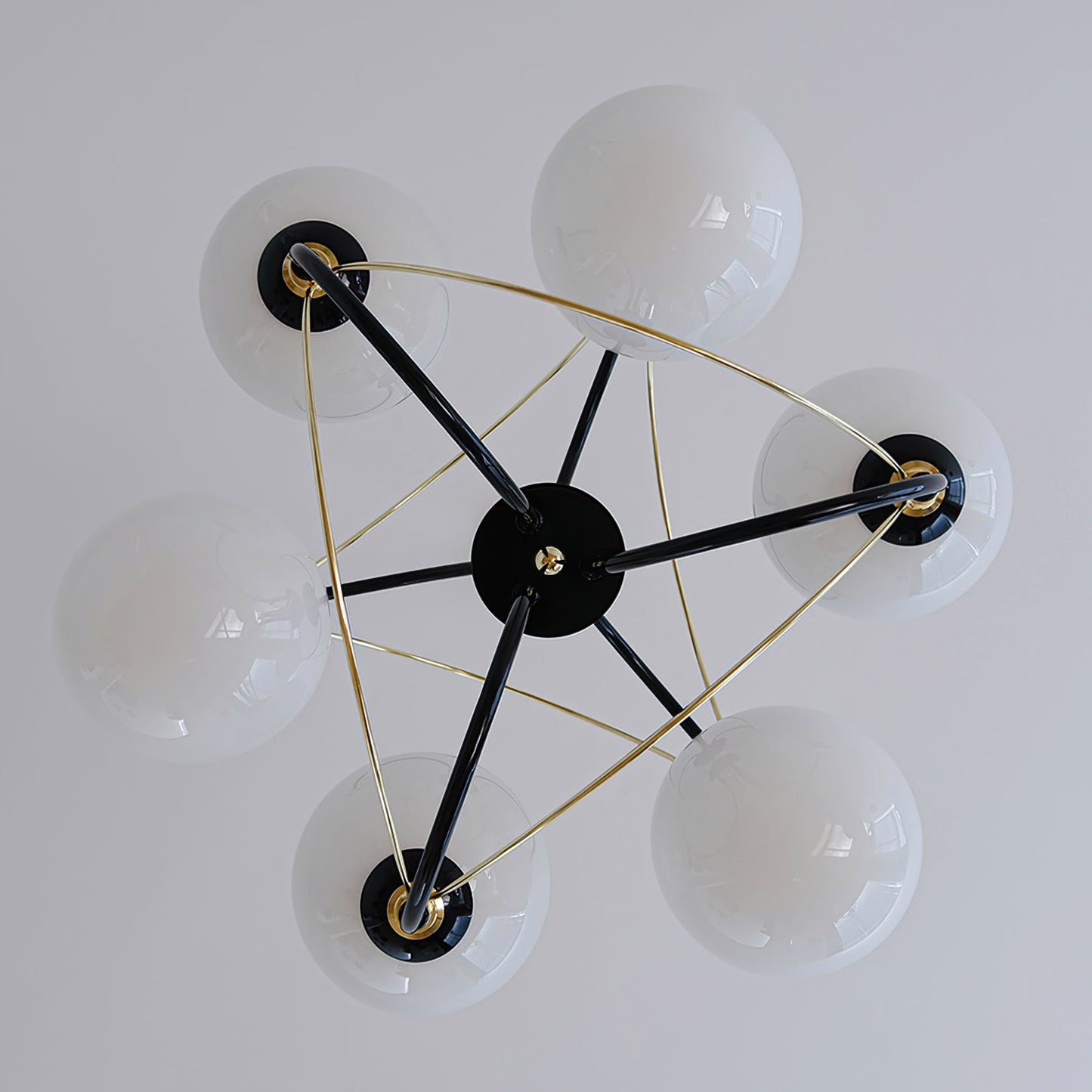 Atomic Orbit Chandelier