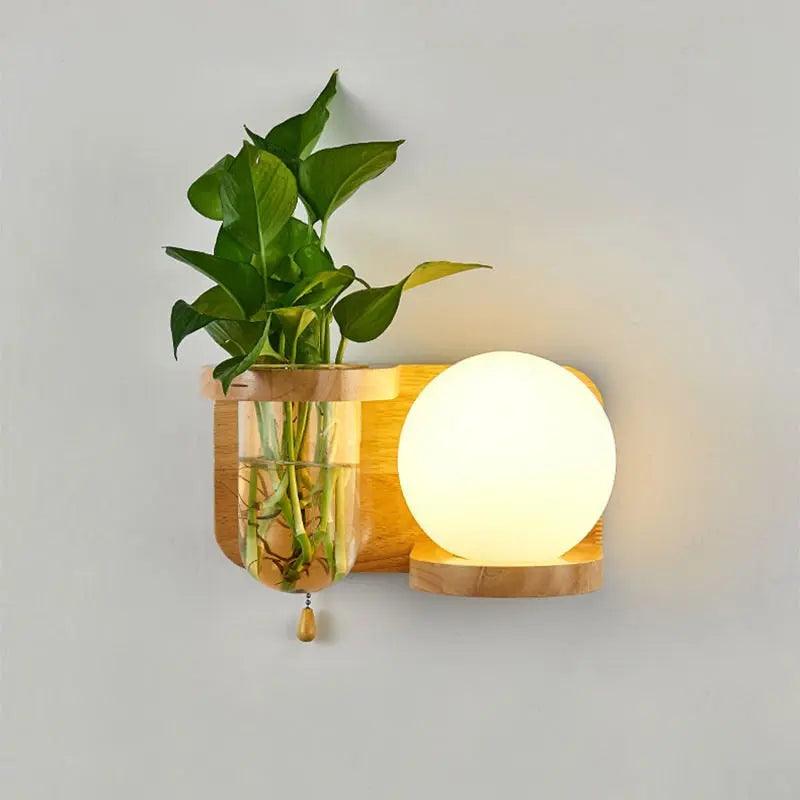 Audhild - Planter Light Wall Sconce