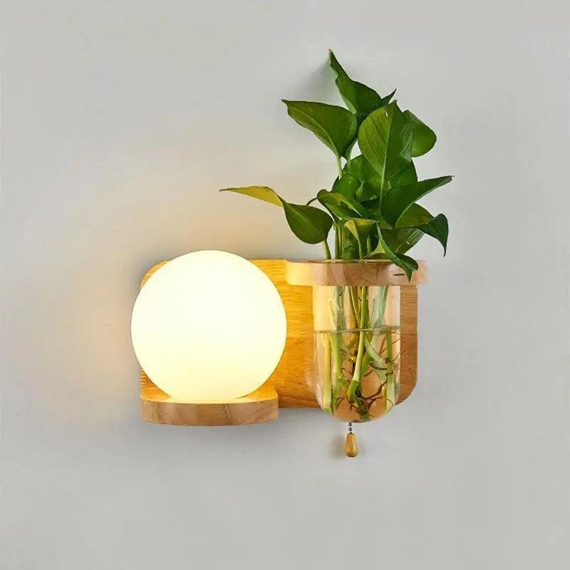 Audhild - Planter Light Wall Sconce