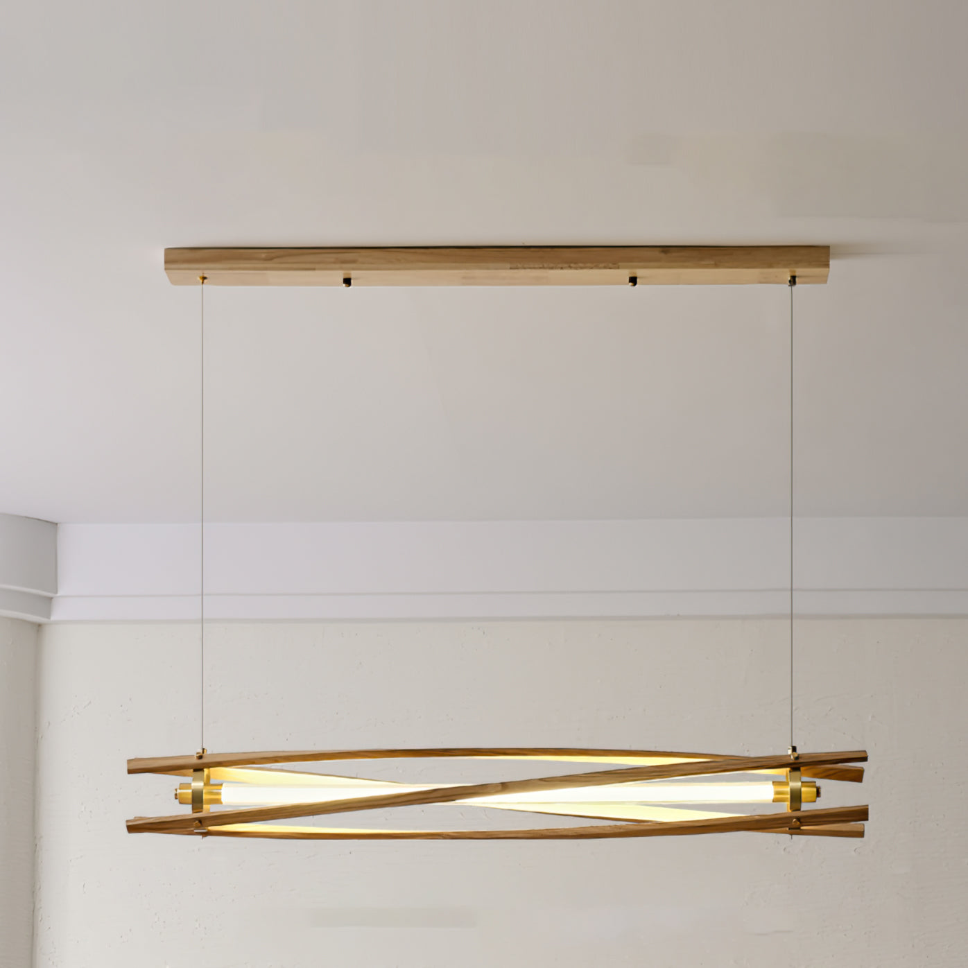 Axis Wood Chandelier