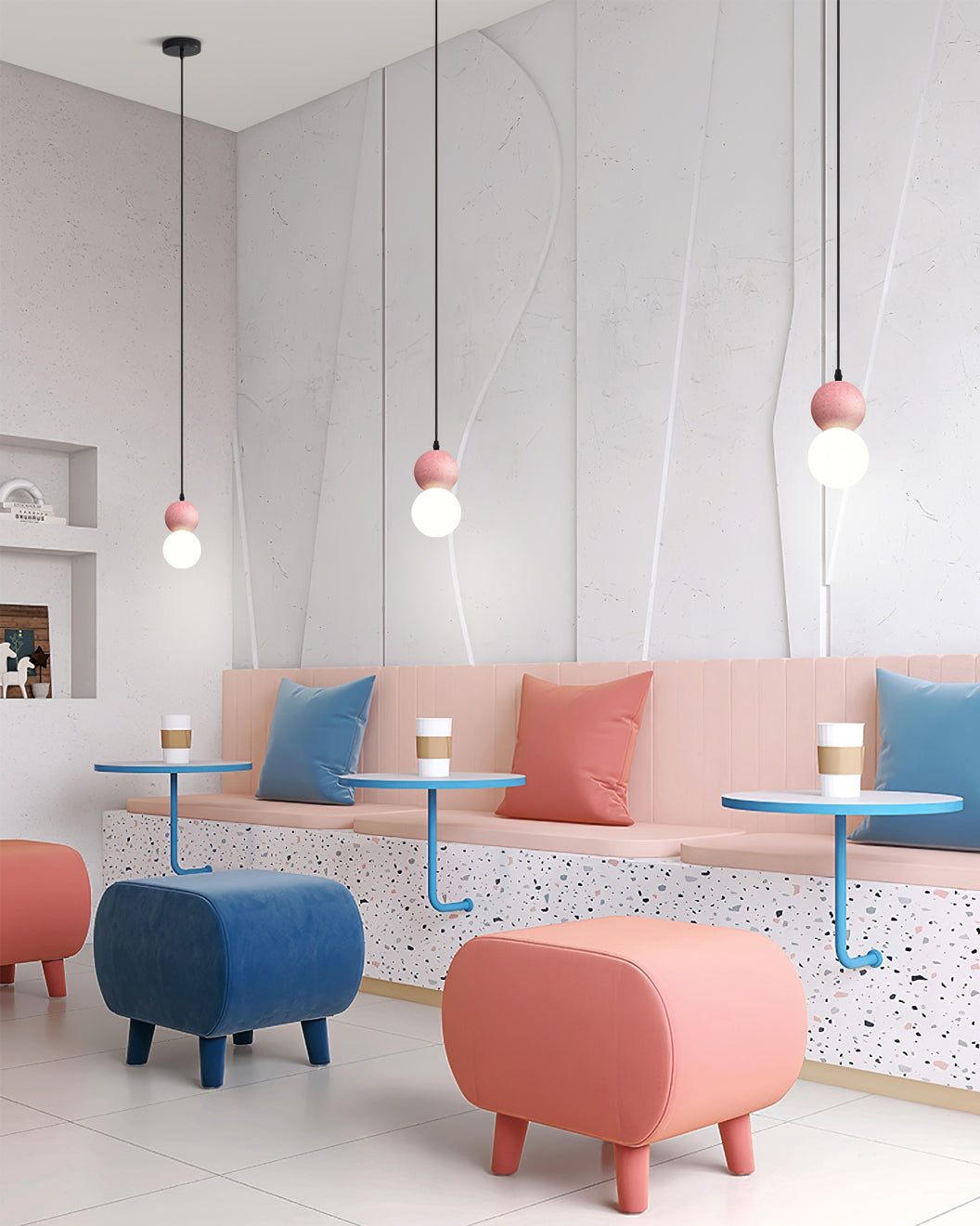 Ball Terrazzo Pendant Lamp