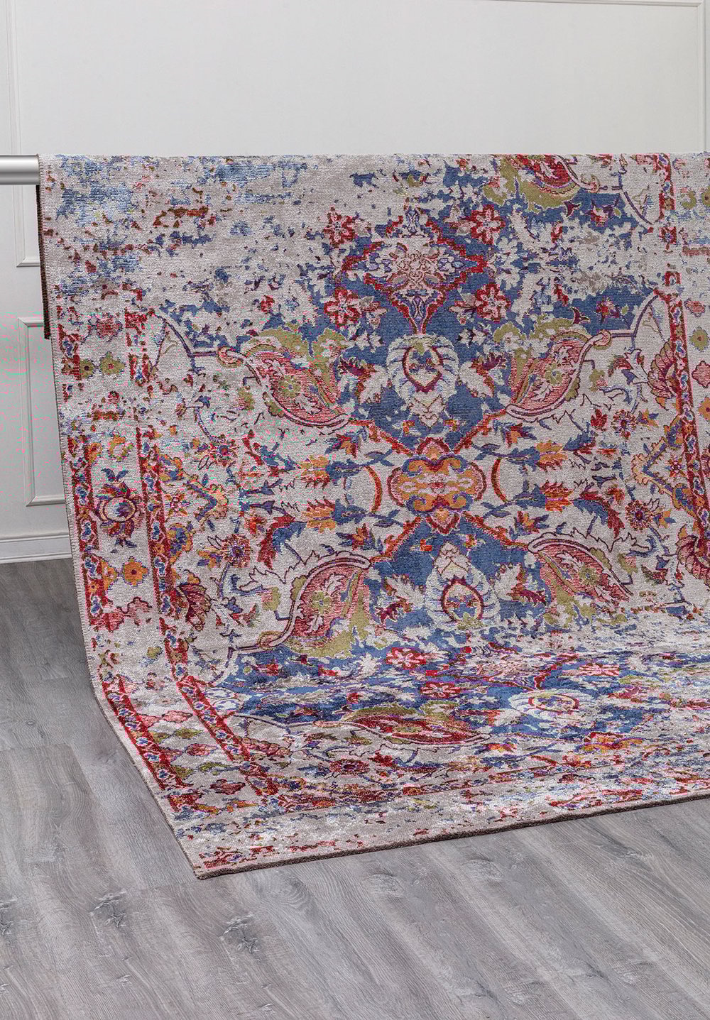 Bastille Tile - Navy Blue Rug