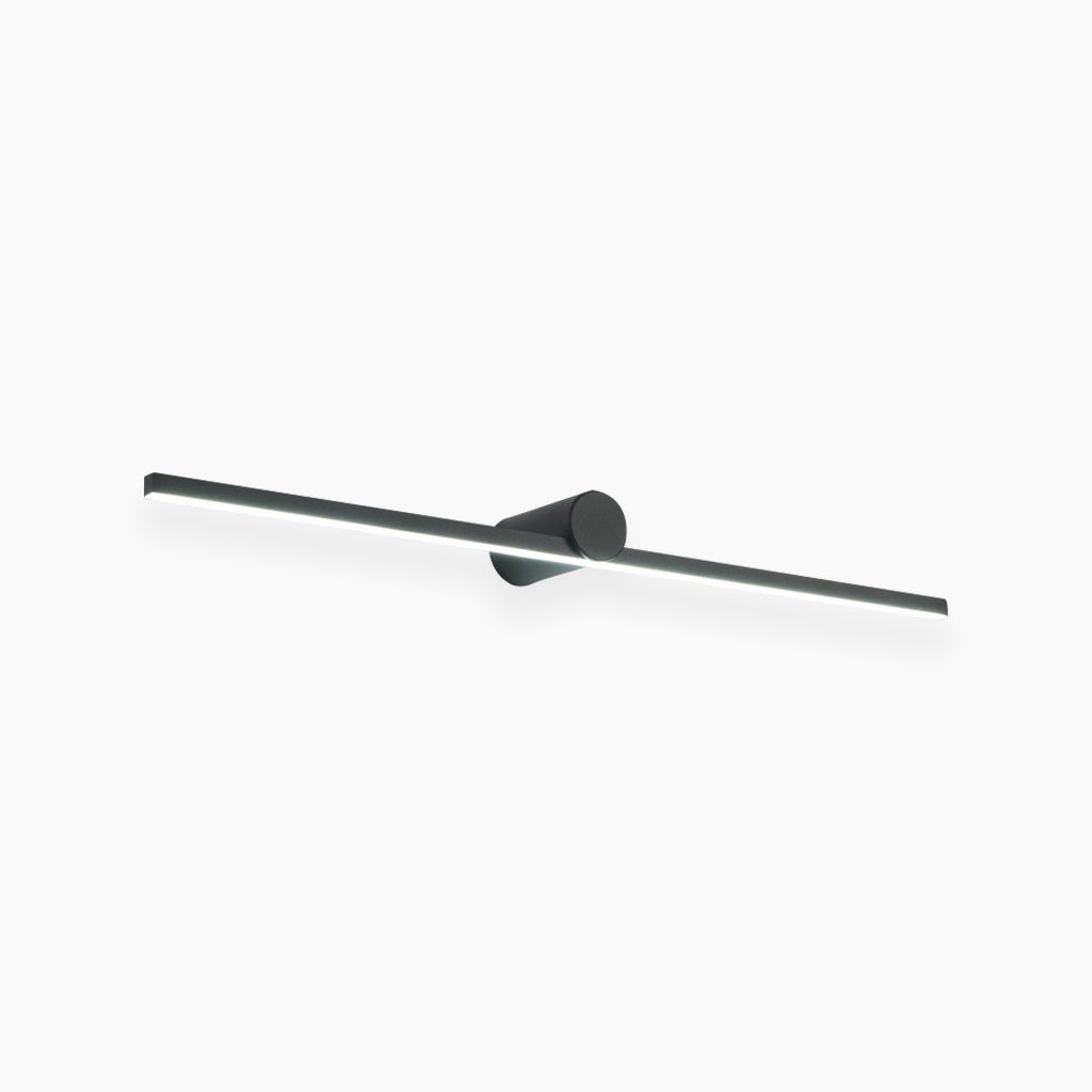 Bathroom Vanity Wall Light Minimalist Linear LED, Black