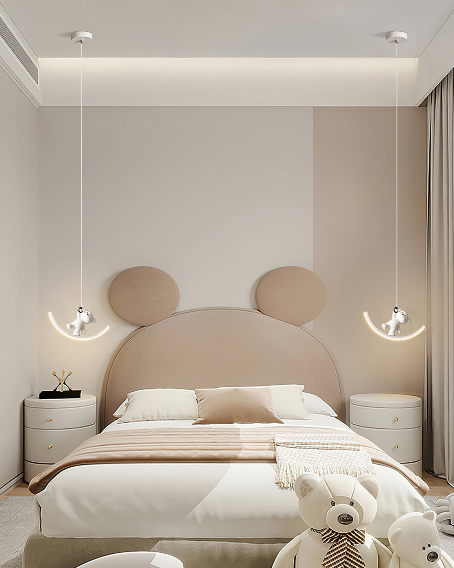 Bear Resin Pendant Lamp