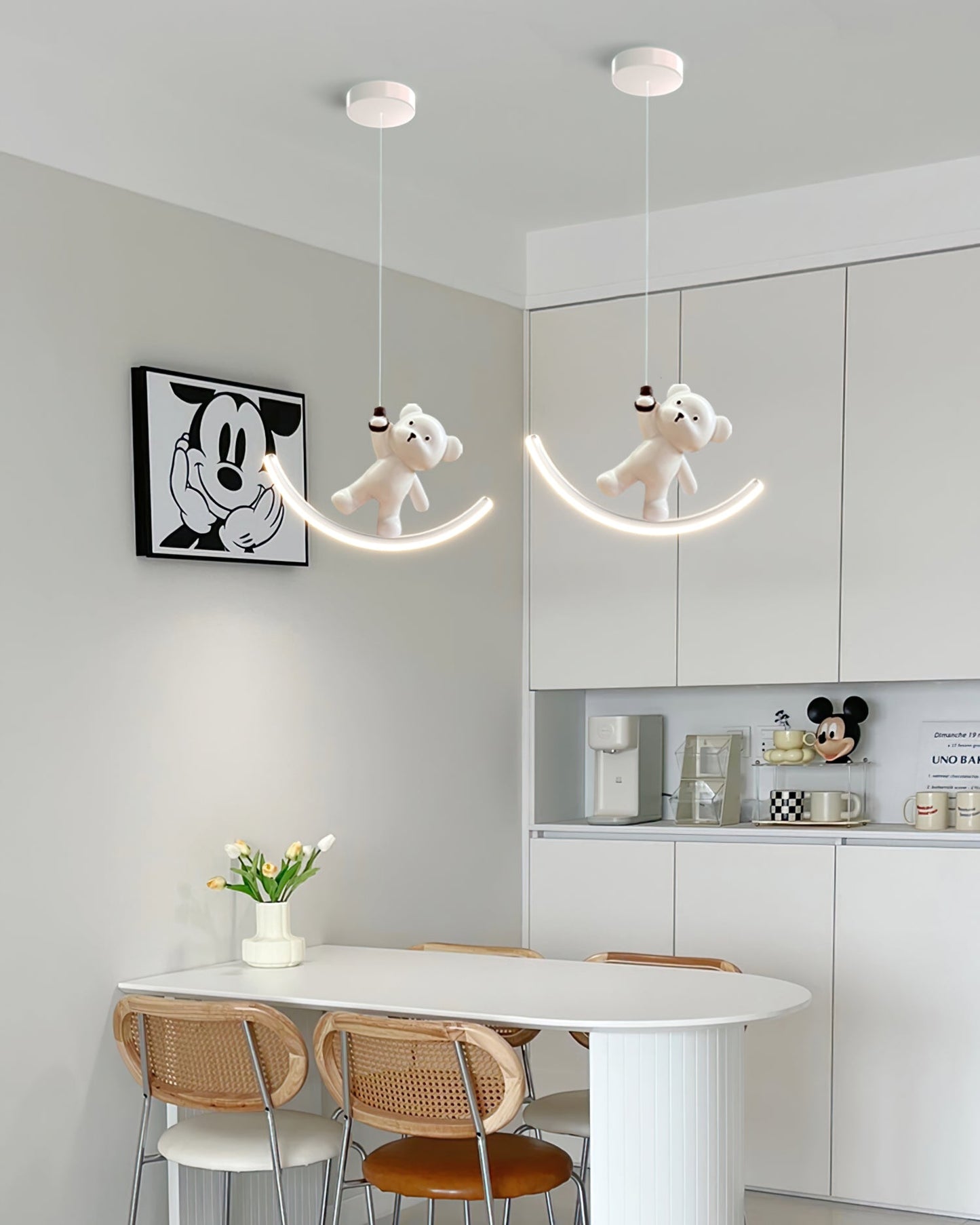 Bear Resin Pendant Lamp