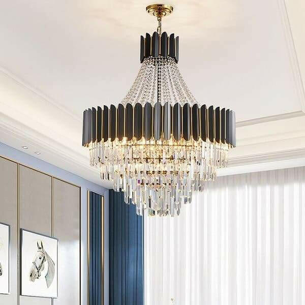 Carlo - Nordic Stainless Steel Circular Chandelier